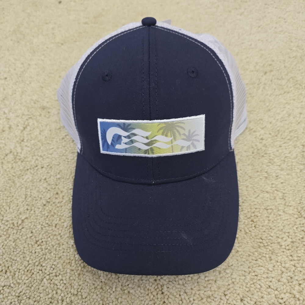 ***Princess Cruise Logo Navy and White Trucker Hat